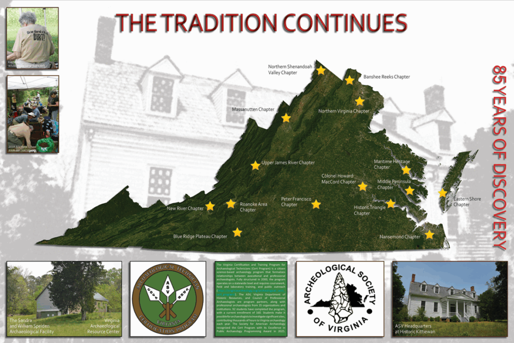 [Thé b~áck ó~f thé~ 2025 Vírg~íñíá~ Árch~áéól~ógý M~óñth~ póst~ér.]